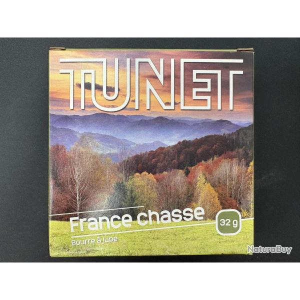 Cartouches TUNET FRANCE CHASSE calibre 16/70mm 32g BJ n�4 x25/25