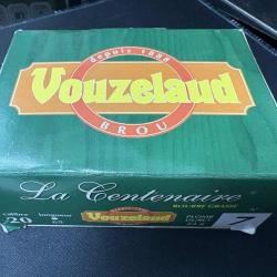 Cartouches Vouzelaud - La Centenaire tube plastique calibre 20/65mm 24G n&deg;7 x10