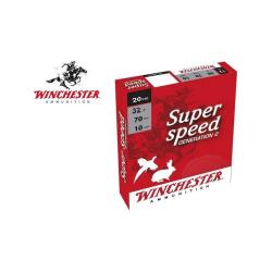 Cartouches WINCHESTER Calibre 20/70 SUPER SPEED 32G n&deg;7 x10