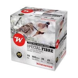 Cartouches winchester SPECIAL FIBRE calibre 20/70 28g n&deg;6 x25