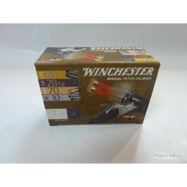 CARTOUCHE WINCHESTER SPECIAL Petit Calibre 20/70mm 28g N8 x10