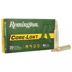 Cartouches REMINGTON 300WM 180GR CORE LOKT x20
