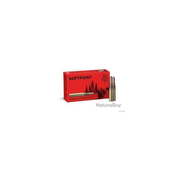 Cartouches GECO calibre 8X57 jrs softpoint 12g 185grs x20