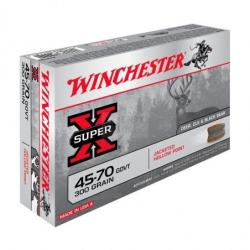 Cartouches WINCHESTER calibre 45-70 GOVT JHP 300Grs x20