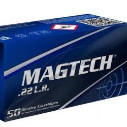 Cartouches MAGTECH calibre 22LR 40GR LRN x50