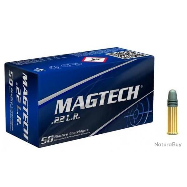 Cartouches MAGTECH calibre 22LR 40GR LRN x50
