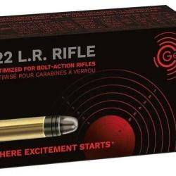Cartouches GECO calibre 22LR RIFLE X50