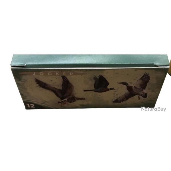 CARTOUCHE JOCKER CHEVROTINES SUPER MAGNUM calibre12/89 18grs x10