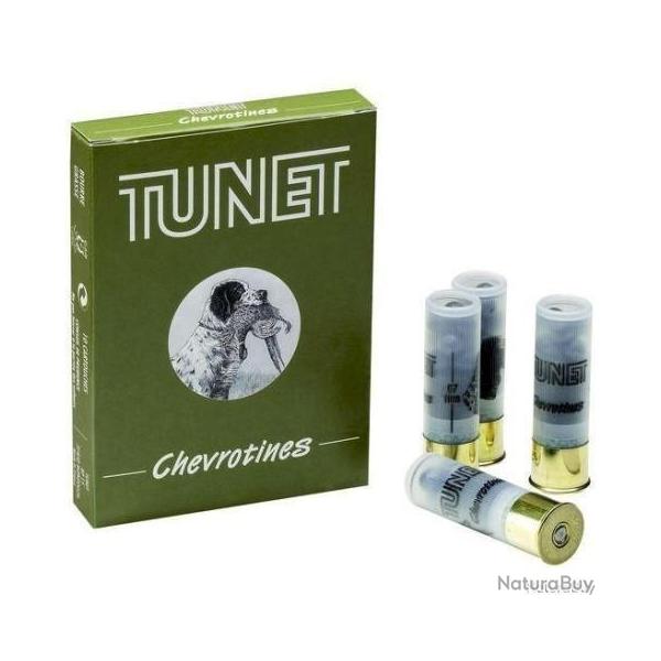 CARTOUCHES TUNET CHEVROTINES Calibre 16/67 9grs bg x10