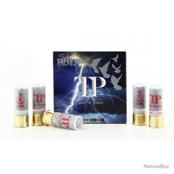 Cartouches TUNET SUPER MIGRATION Calibre 12/70 34g BG N�6 x25
