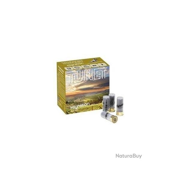 Cartouches TUNET MIGRATION calibre 12 67 32g bg x25