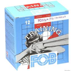 Cartouches FOB TRAINING calibre 12/70 bj 32g n&deg;7 1/2 x25