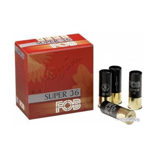 Cartouches FOB SUPER calibre 12/70 36g bj n�5 x25
