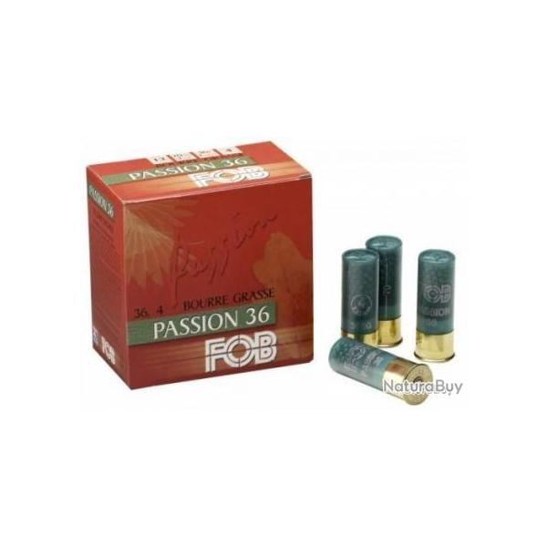 Cartouches FOB PASSION calibre 12/70 36g bg n�5 x25