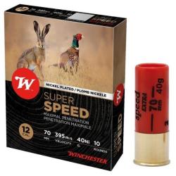 Cartouches WINCHESTER SUPER SPEED calibre 12/70 bj 40g n&deg;2 x10