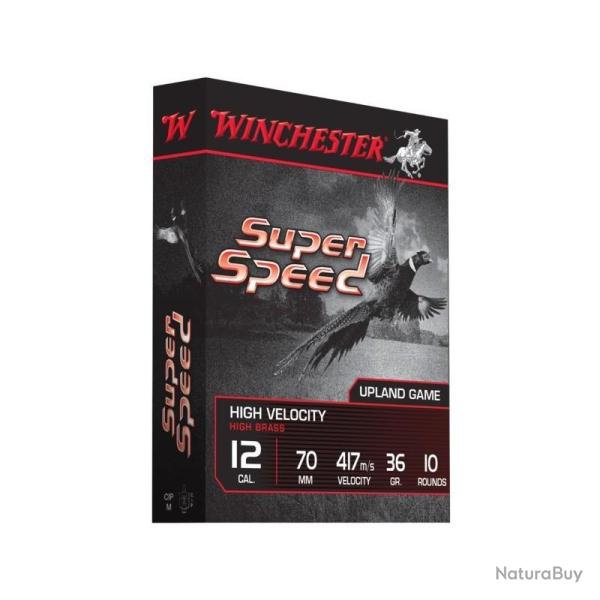 Cartouches WINCHESTER SUPER SPEED calibre 12 70 bj 36g x10