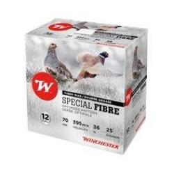 Cartouches WINCHESTER SPECIAL FIBRE calibre 12 70 36g BG x25