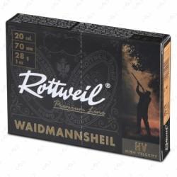 Cartouches ROTTWEIL WAIDMANNSHE calibre 12/70 36g n&deg;2 x10