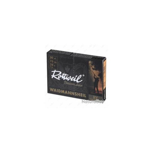 Cartouches ROTTWEIL WAIDMANNSHE calibre 12/70 36g n�2 x10