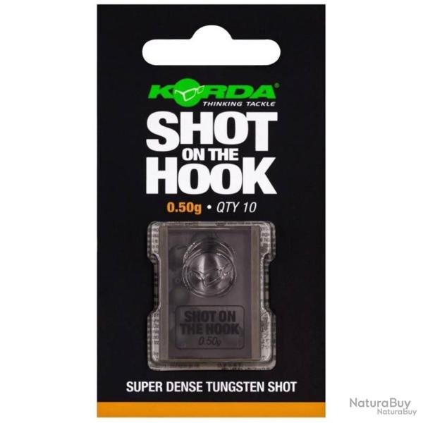 Plomb Korda Shot On The Hook shot on the hook 0,5gr