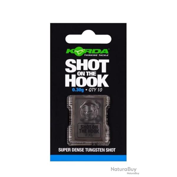 Plomb Korda Shot On The Hook shot on the hook 0,3gr