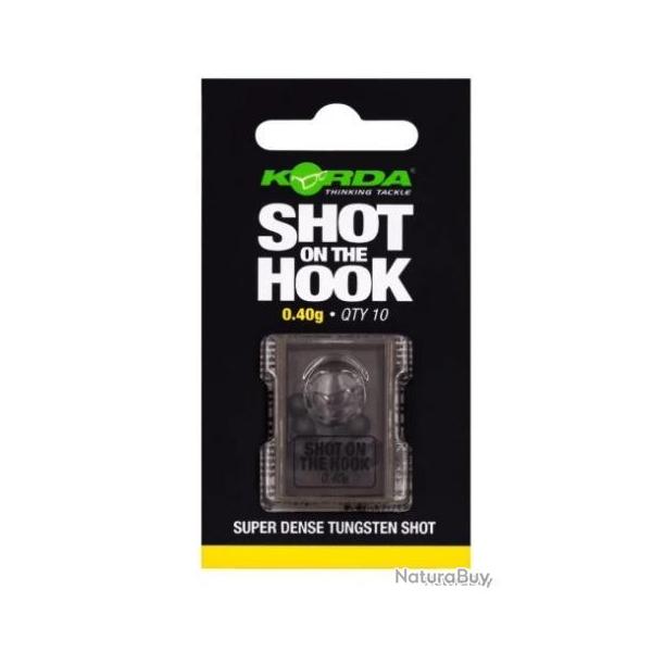 Plomb Korda Shot On The Hook shot on the hook 0,40gr