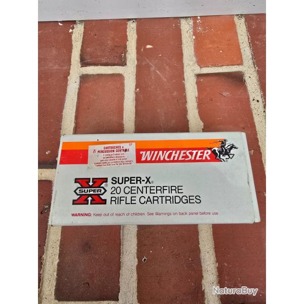 10 balles winchester calibre 30x30