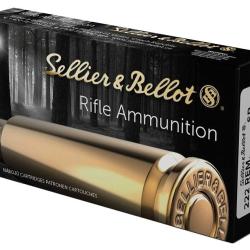 Balles S&B - Cal. 222 Rem. SP