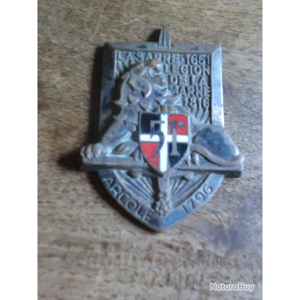 insigne 51� r�giment d infanterie  / arthus bertrand