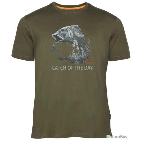 T-shirt PINEWOOD fish olive