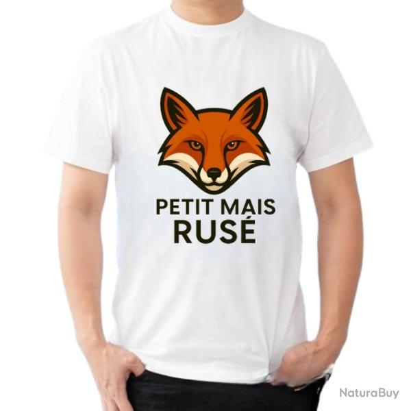 Tee-shirt loup "Petit mais rus�"