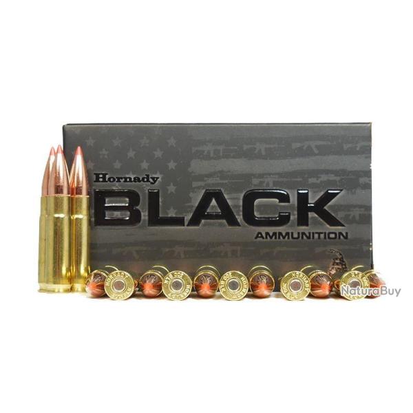 Cartouches Hornady 300 blackout V-MAX BLACK 110gr