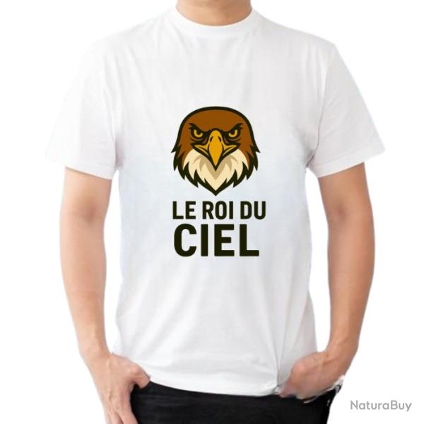 Tee-shirt loup "Le roi du ciel"
