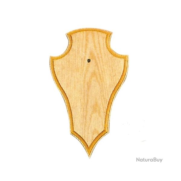 Ecusson trophe chevreuil 19x12cm clair