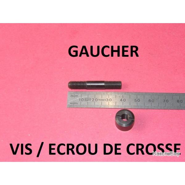 vis / �crou assemblage crosse carabine GAUCHER long38.9mm dia 5.90mm- VENDU PAR JEPERCUTE (D22E1268)
