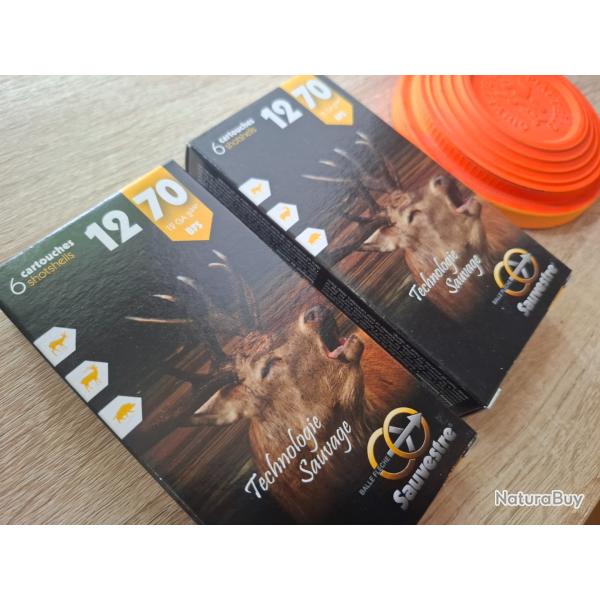 SAUVESTRE Balles flche 12/70 (2  6 balles)