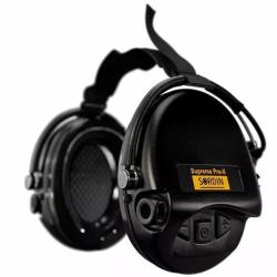 Casque Supr&ecirc;me Pro-X serre nuque noir SORDIN