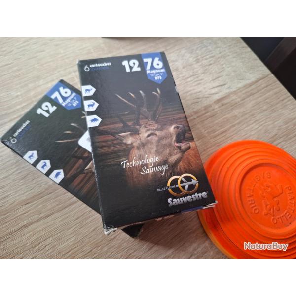 SAUVESTRE Balles flche 12/76 (2  6 balles)