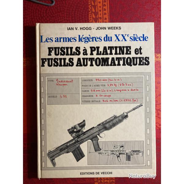 LIVRE: Les armes lgres du XXme sicle