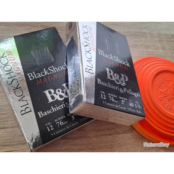 Cartouche B&P BlackShock Cal.12/76 40gr (25)
