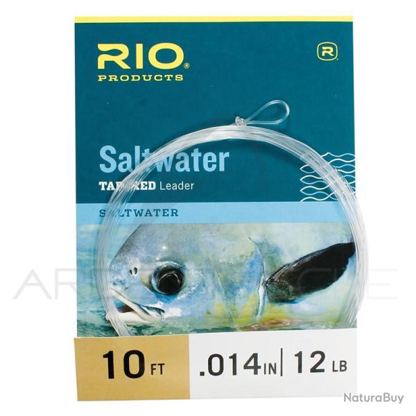 Bas de ligne RIO Saltwater 10� (3m) 12lbs