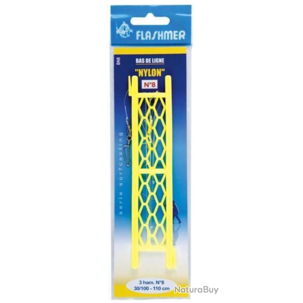 Bas de ligne mer flashmer nylon N3/0