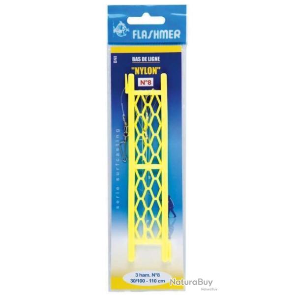 Bas de ligne mer flashmer nylon N3/0