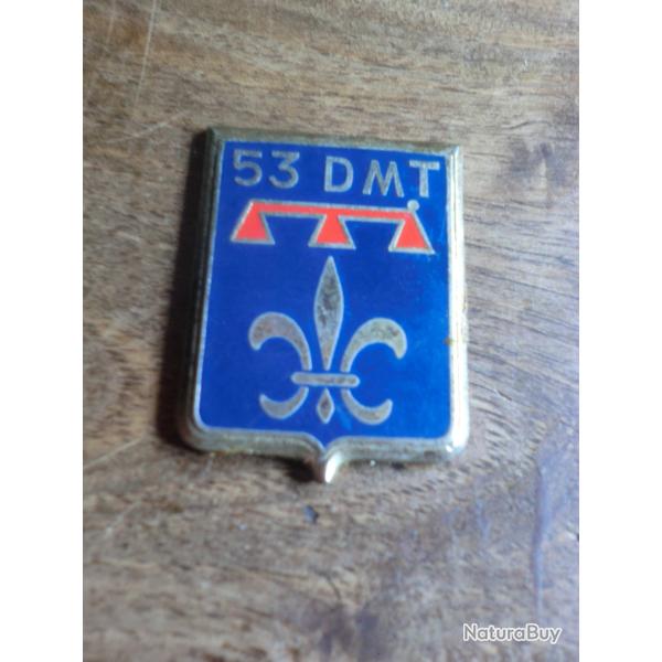 insigne DMT 53� division militaire  territoriale
