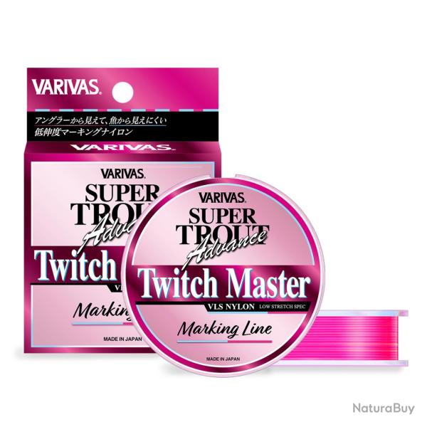 Nylon Varivas Super Trout Advance Twitch Master Marking 100m 5 lb 100m PE 1.2 / 0,185mm