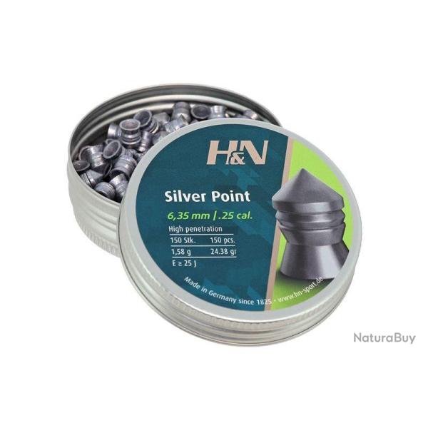 Plombs Silverpoint 6.35mm H&N