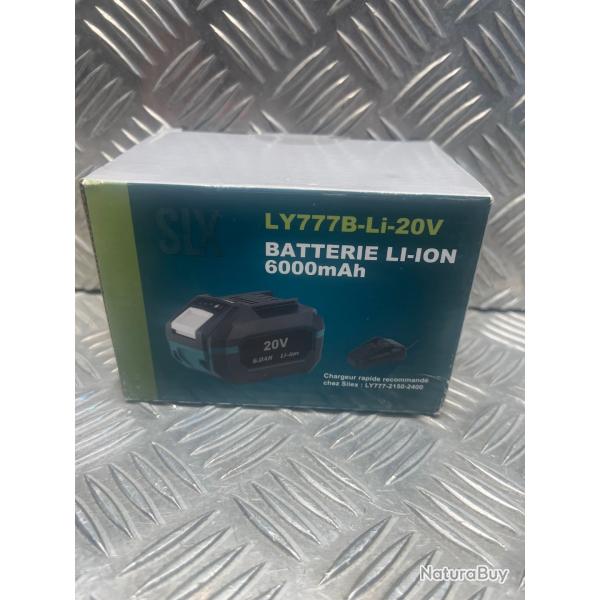 Silex batterie 20V 6.0Ah lithium-ion pour outils de bricolage visseuse perceuse scie cl� choc ...