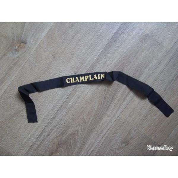 bandeau Le Champlain b�timent de transport l�ger Fran�ais marine nationale d�sarm� 2004