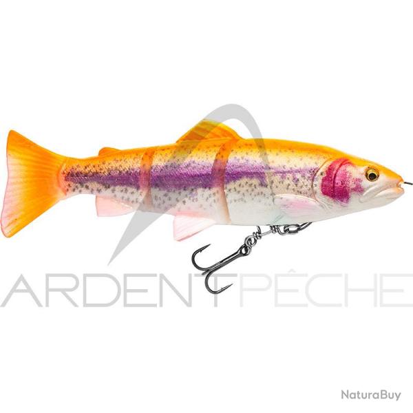 Leurre souple SAVAGE GEAR 4D Line thru trout MS 25cm 02 Golden albino