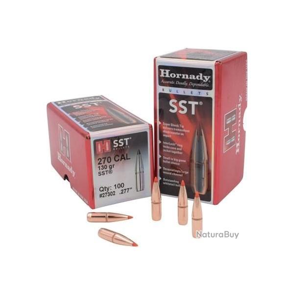 OGIVES HORNADY Cal.270 .277 130grs SST - Bo�te de 100 unit�s